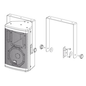 LD Systems Horizontal Swing Bracket for LDV10 and LDV10A