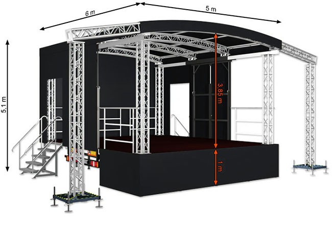Alspaw profiled small mobile stage