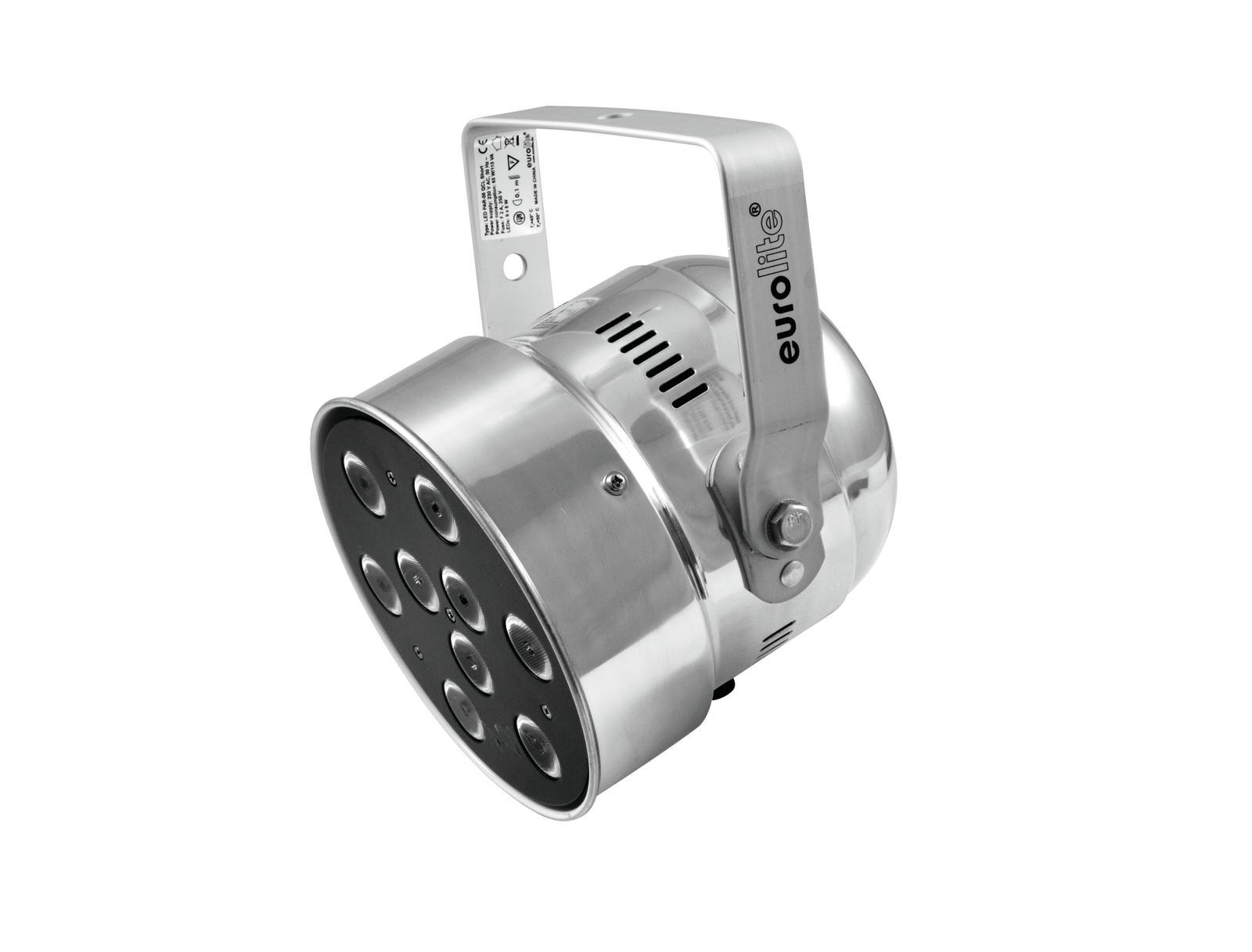 Eurolite LED PAR-56 QCL 9x8W Short silver