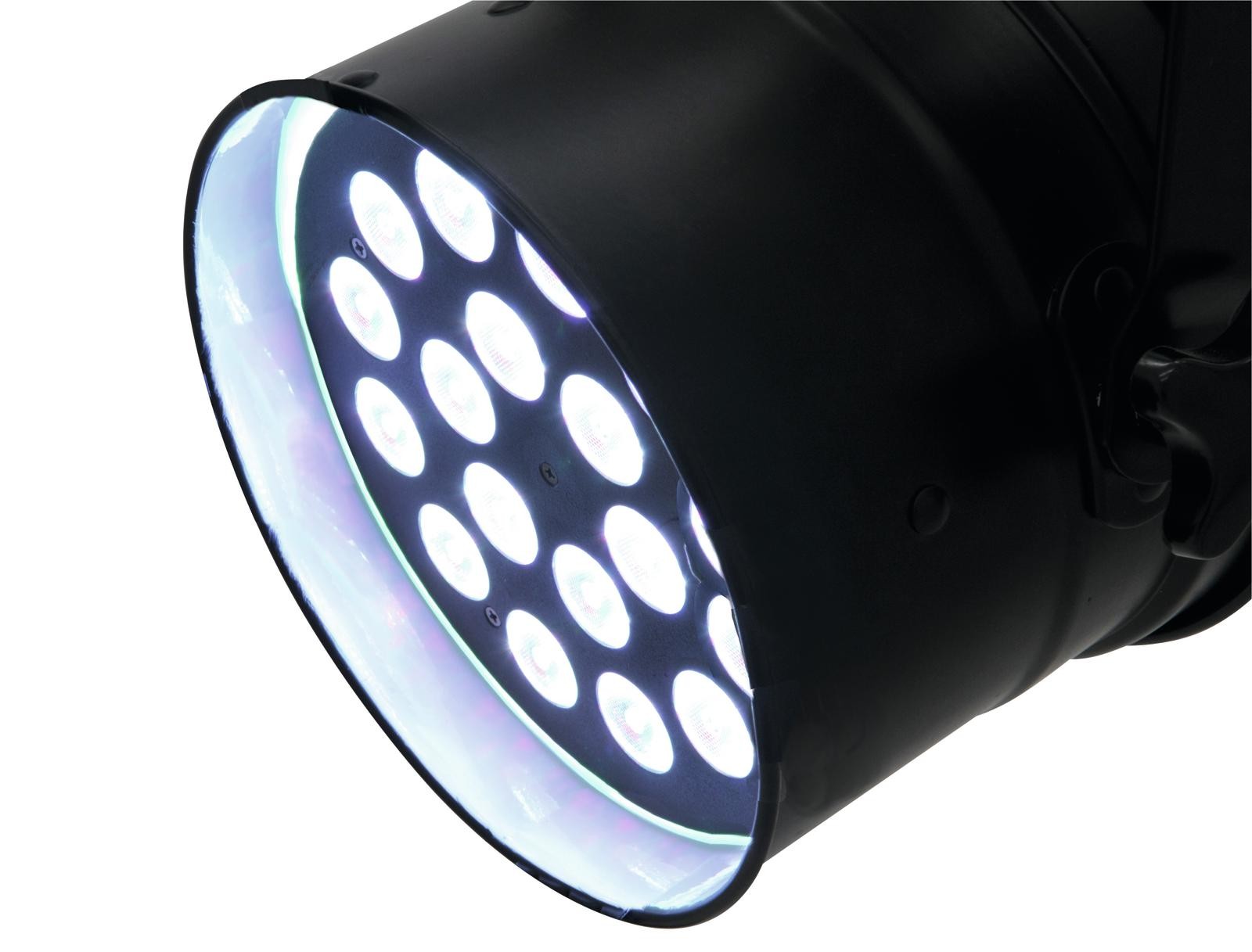 Eurolite LED PAR-64 QCL 18x8W Short black