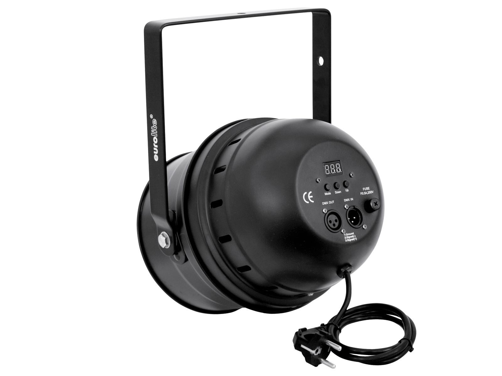 Eurolite LED PAR-64 RGBA 10mm Short black