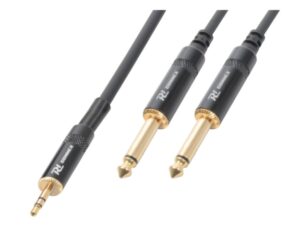 PD Connex Cable 3.5 Stereo-2x6.3 Mono 3.0m HQ