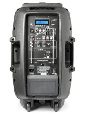 SPJ-PA912 Portable Sound System ABS 12" 2 VHF/USB/MP3