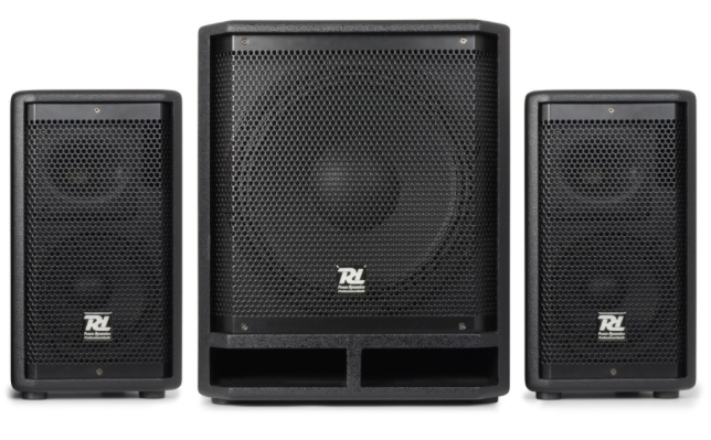 PD Combo 1200 12" Subwoofer + 2x 6.5" Satellite speakers