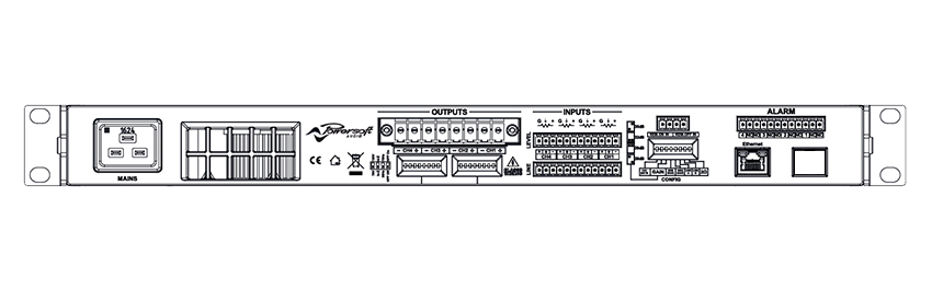 Stiprintuvas Powersoft Duecanali 4804 DSP+DANTE