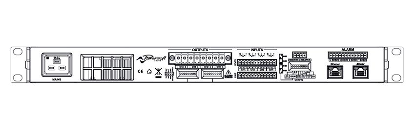 Stiprintuvas Powersoft Duecanali 1604  DSP+DANTE