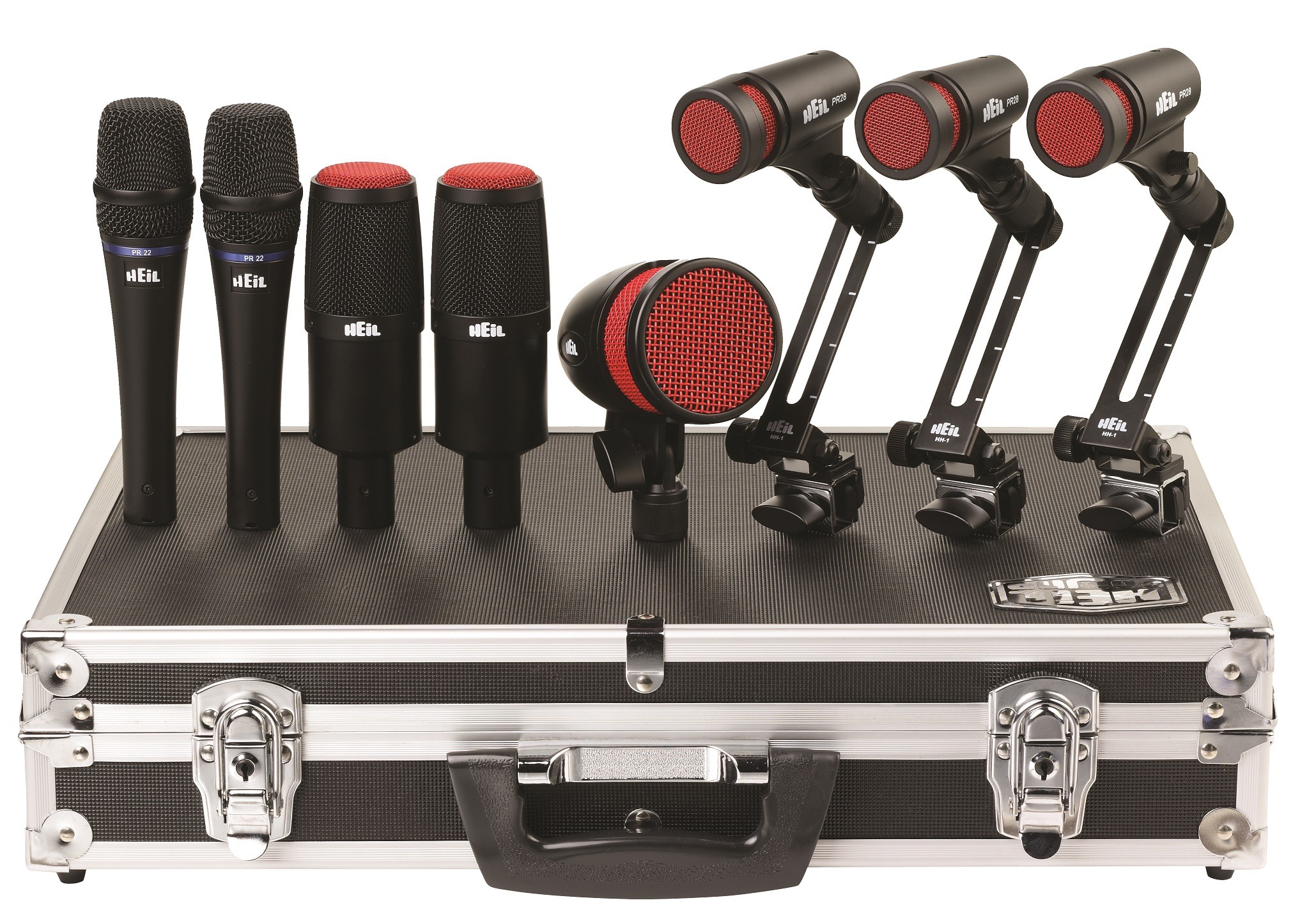 HDK-8 8 Piece Drum Microphone Kit
